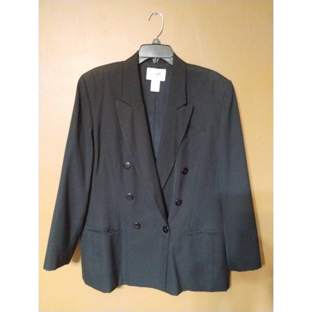 Jacqueline Ferror Women's 2-Piece Jacket & Skirt Suit Size 18 Vintage